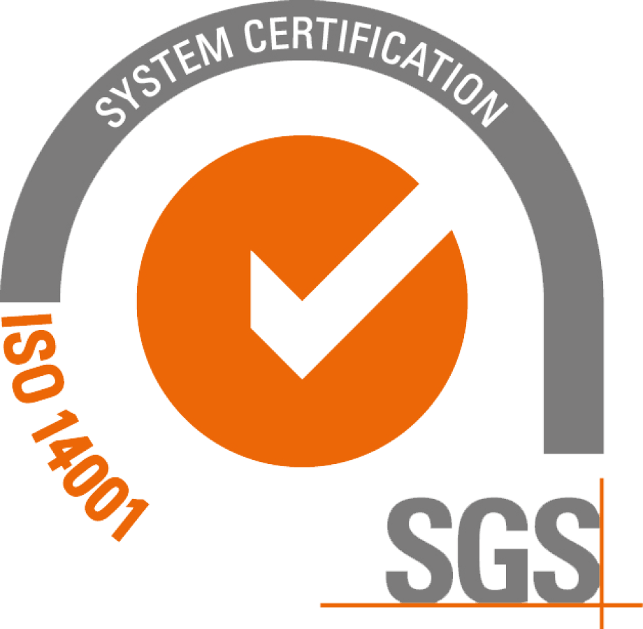 Logo ISO 14001 SGS Entreprise Certifiée